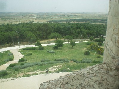 Castel del Monte Blick Richtung Andria