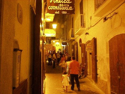 Gasse in Vieste